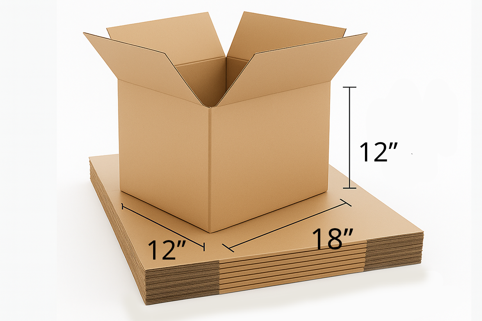 Heavy Duty Medium Packing Box (5 Pack) 