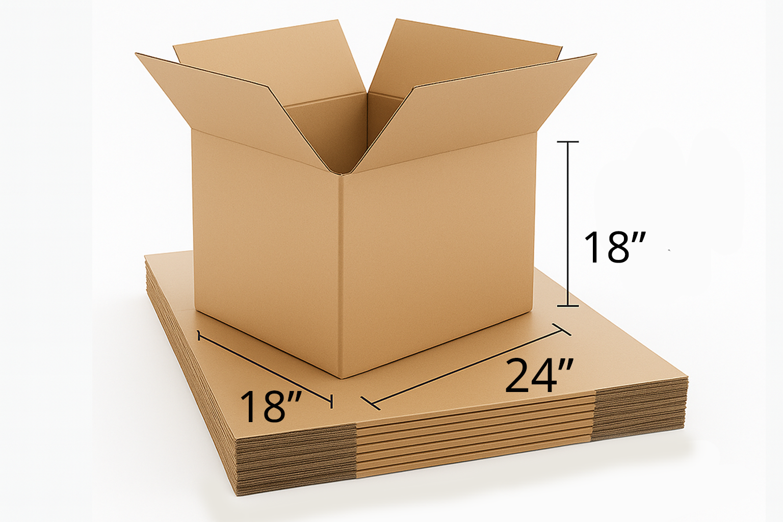 Stock Case Double 24x18x18"